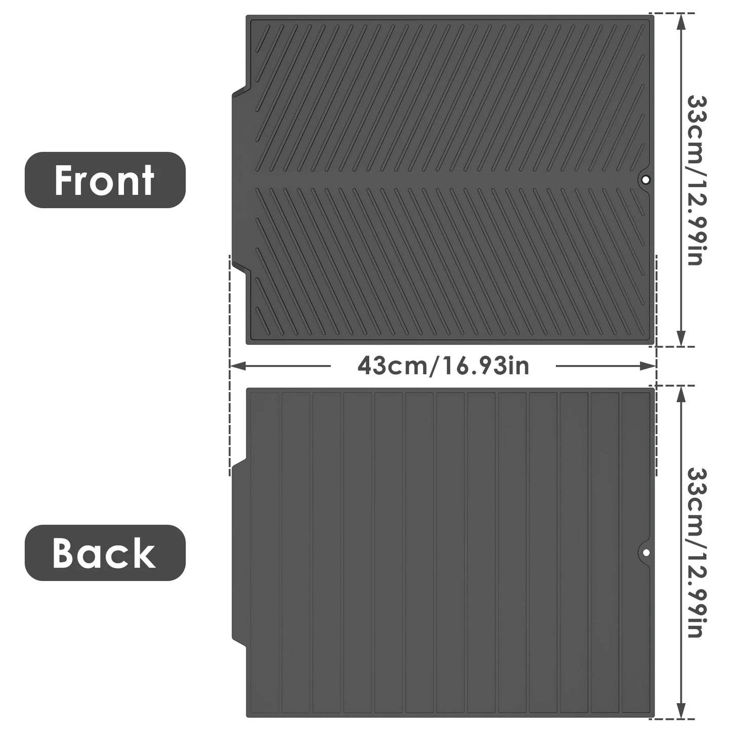 Tapis Egouttoir Vaisselle